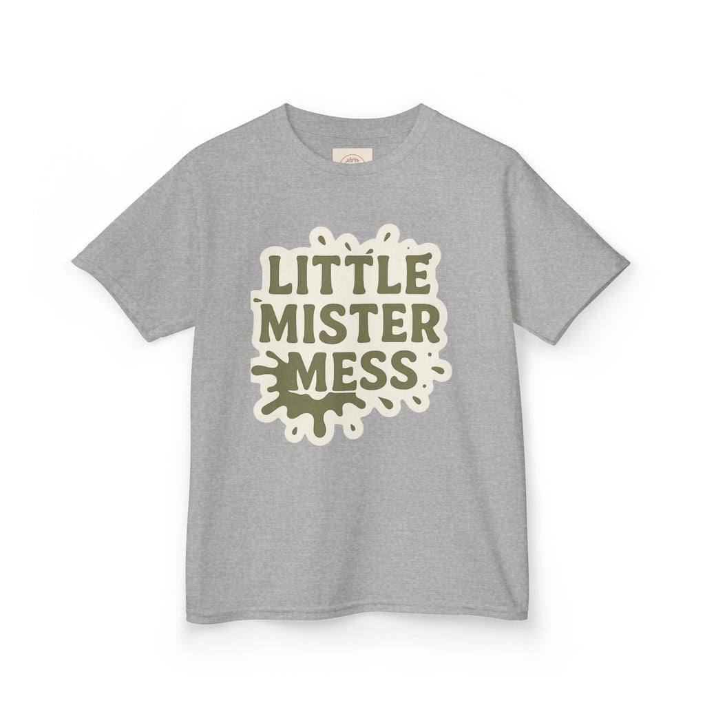 Little Mister Mess Kids Tee - Fun Cotton Shirt for Playtime, Birthday Gift, Children's Clothing, Toddler Apparel, Cool Kids Style