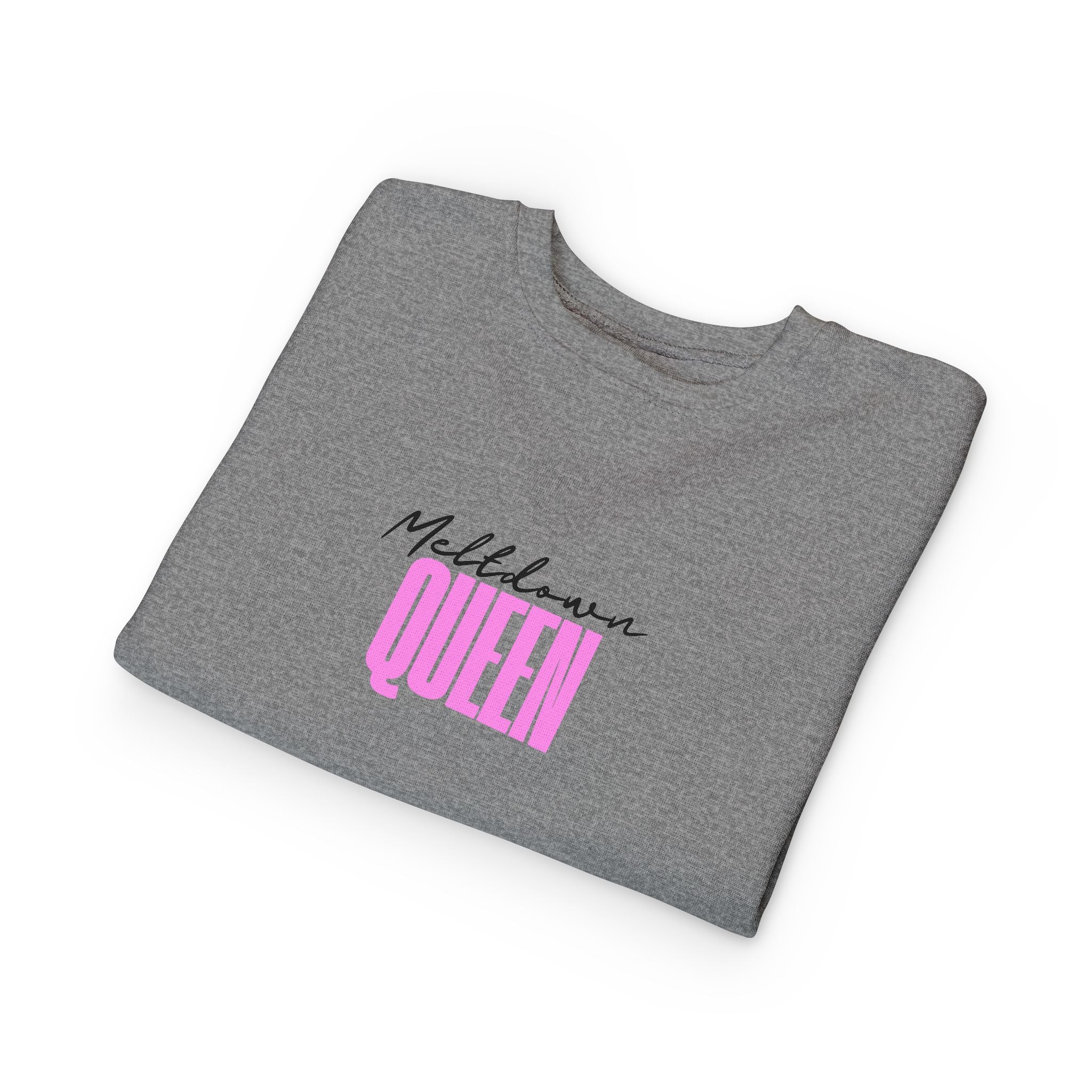 Meltdown Queen Toddler Sweatshirt, Cute Kids Pullover, Gift for Toddlers, Funny Childrens Apparel, Birthday Party Outfit